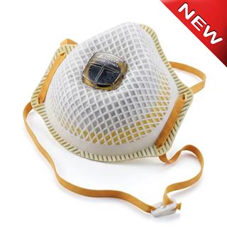 ماسک FFP2 N95 کاسه ای زغال اکتیو سوپاپدار Delta